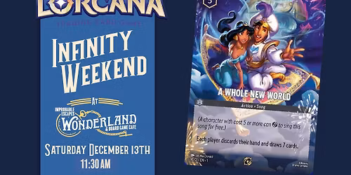 Lorcana: Infinity Weekend