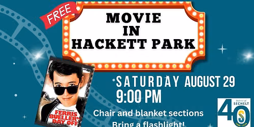 Movie Under the Stars in Hackett Park