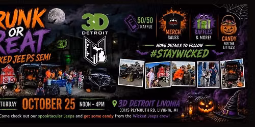 WJSEMI Trunk or Treat at 3D Detroit 
