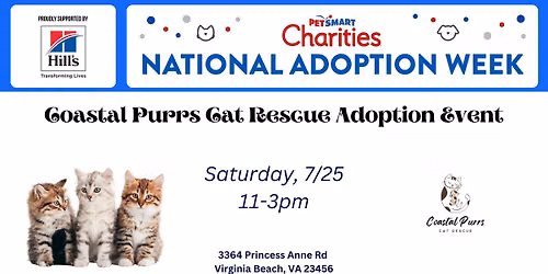 National Adoption Event @ PetSmart in Landstown