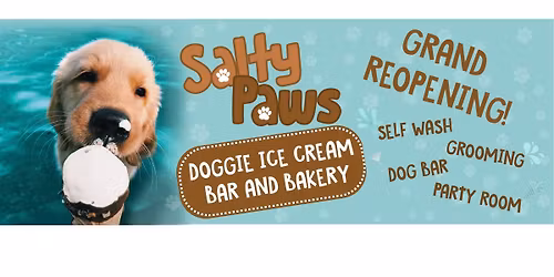Salty Paws Grand Re-Opening
