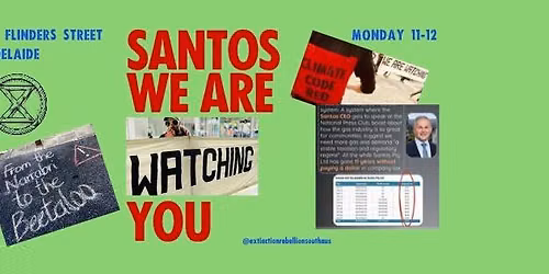 Santos We Are Watching You... dodge paying company tax for 11 years running