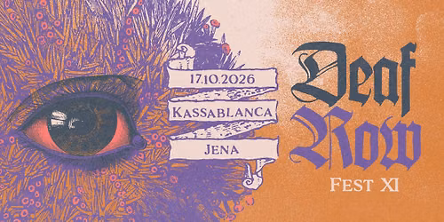 Deaf Row Fest XI | 2026 | Kassablanca Jena
