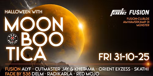 HALLOWEEN w\/ Moonbootica