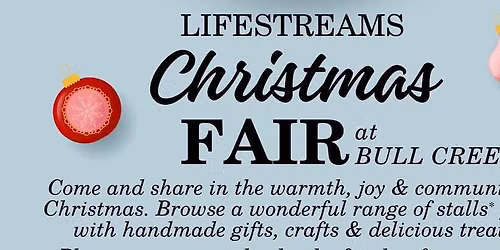 Lifestreams Christmas Fair