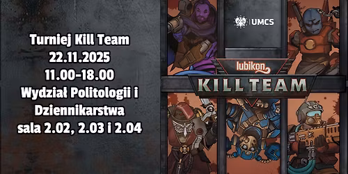 Turniej Lubikon: K*ll Team - listopad