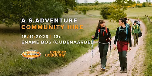 A.S.Adventure Community Hike - Bos 't Ename