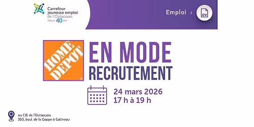 Activit\u00e9 de recrutement - Home Depot