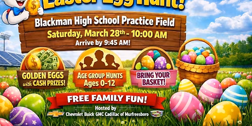 GM of Murfreesboro Easter Egg Hunt