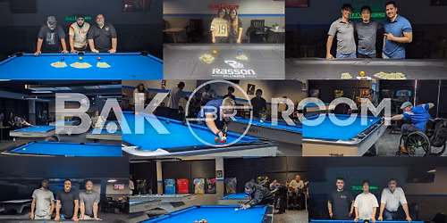 BAK Room Studio 8 Ball Tournament