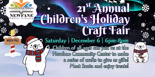 21st Annual Children's Holiday Craft Fair