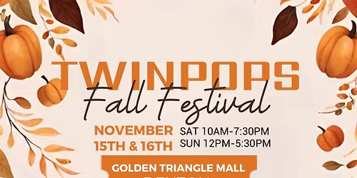 TWIN POPS FALL FESTIVAL