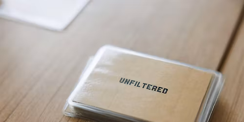 Unfiltered Conversation Cards  Play Session @ Living Room Cafe