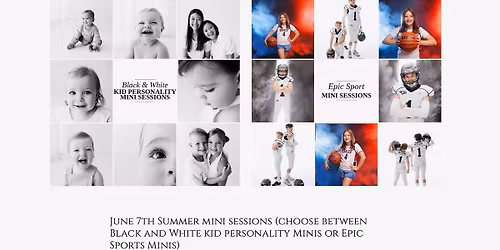 Mini sessions sports and personality
