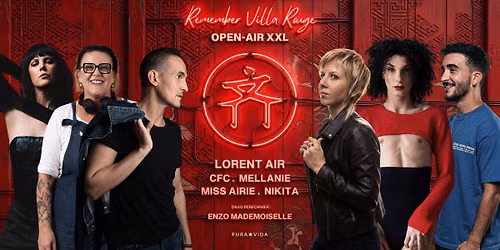 Remember Villa Rouge Open Air XXL