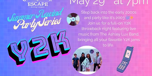 Summer Rewind Kickoff Party: Y2K! 