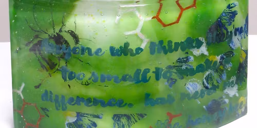 I458A | Part 1 | Silk screening on glass: Fused and printed glass block 