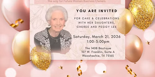 PEGGY JO BLAIR DAY ~ Saturday, 3\/21\/26