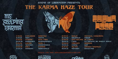 MY SLEEPING KARMA | COLOUR HAZE | Karlsruhe