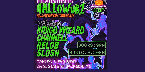 Hallowubz Halloween Show at Martin's Downtown
