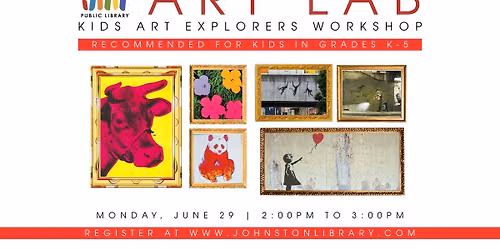 Art Lab: Kids Art Explorers Workshop