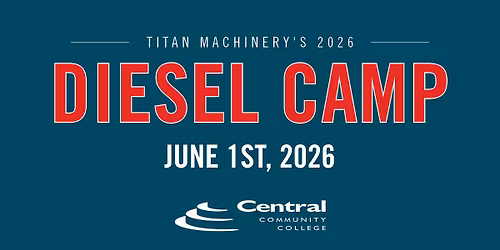 Titan Machinery Diesel Camp - Central Community College (June 1st)