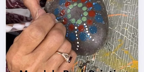 Mandala Rock Painting ISU ConEd Class