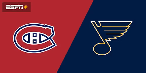 St. Louis Blues at Montreal Canadiens