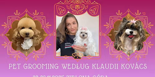 Pet grooming wed\u0142ug Klaudii Kov\u00e1cs