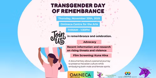 Transgender Day of Remembrance and Celebration (TDOR)