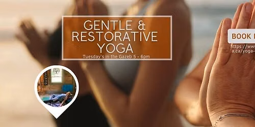 Gentle & Restorative Yoga in the Gazebo