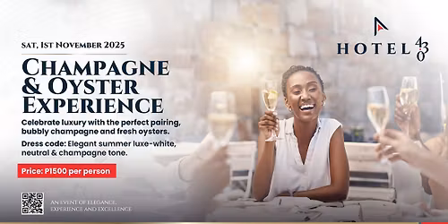 CHAMPAGNE & OYSTER EXPERIENCE
