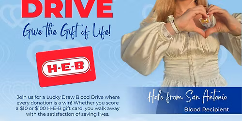 \ud83e\ude78 LUCKY DRAW BLOOD DRIVE \ud83e\ude78
