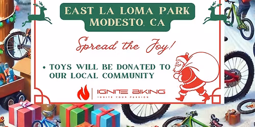\ud83c\udf81 Ignite Biking Christmas Toy Drive Ride \ud83c\udf84