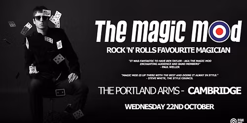 The Magic Mod LIVE in Cambridge | 22nd October 2025