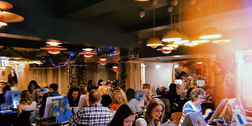 Boozy Brushes, Drag Upbeat Indie Harvest Moon Paint Party! Edinburgh