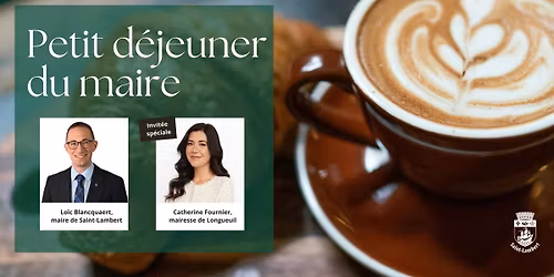 Petit d\u00e9jeuner du maire