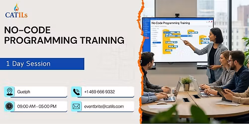 No-Code Programming Training: 1 Day Session in Guelph