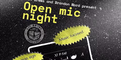 Lit Brews Music Open Mic