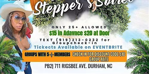 All White Stepper's Soiree