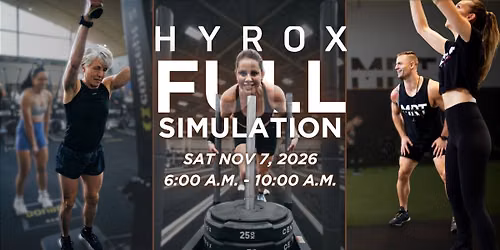 Full HYROX Simulation at MRT Optimal Fitness