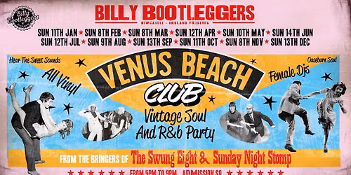 VENUS BEACH CLUB - Monthly Vintage Soul and R&B Party