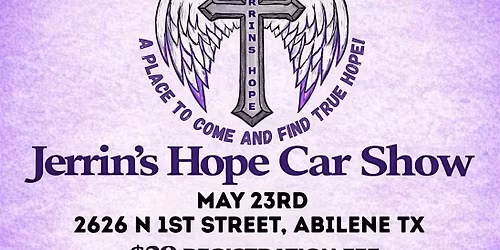 Jerrin's Hope | MAY 2026 CAR SHOW