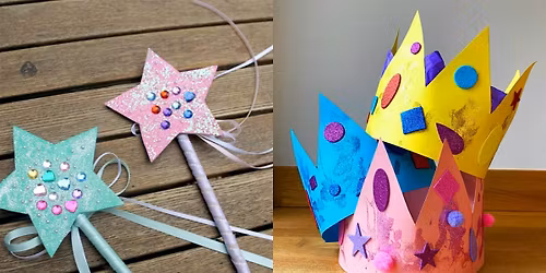 Half Term Magic: Crowns & Wands Making Workshop