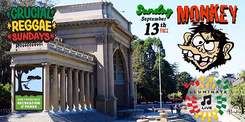 MONKEY FREE SHOW AT GOLDEN GATE PARK