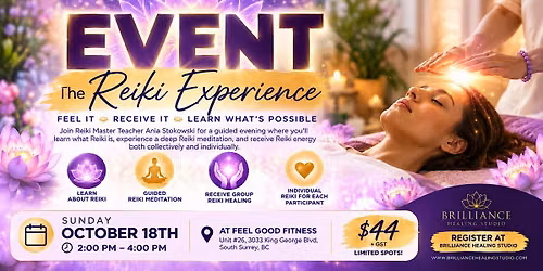 \u2728 The Reiki Experience: Feel It \u2022 Receive It \u2022 Discover What\u2019s Possible