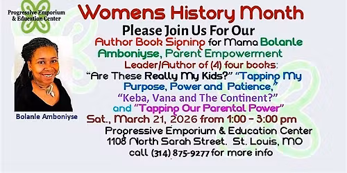 Bolanle Amboniyse Book Signing