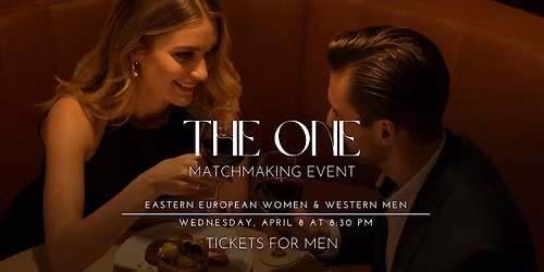 The One \u2014 Exclusive Matchmaking Event in Miami | Tickets for Male Attendees