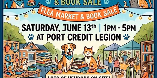 Pet Supply Flea Market & Book Sale 