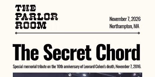 The Secret Chord at The Parlor Room